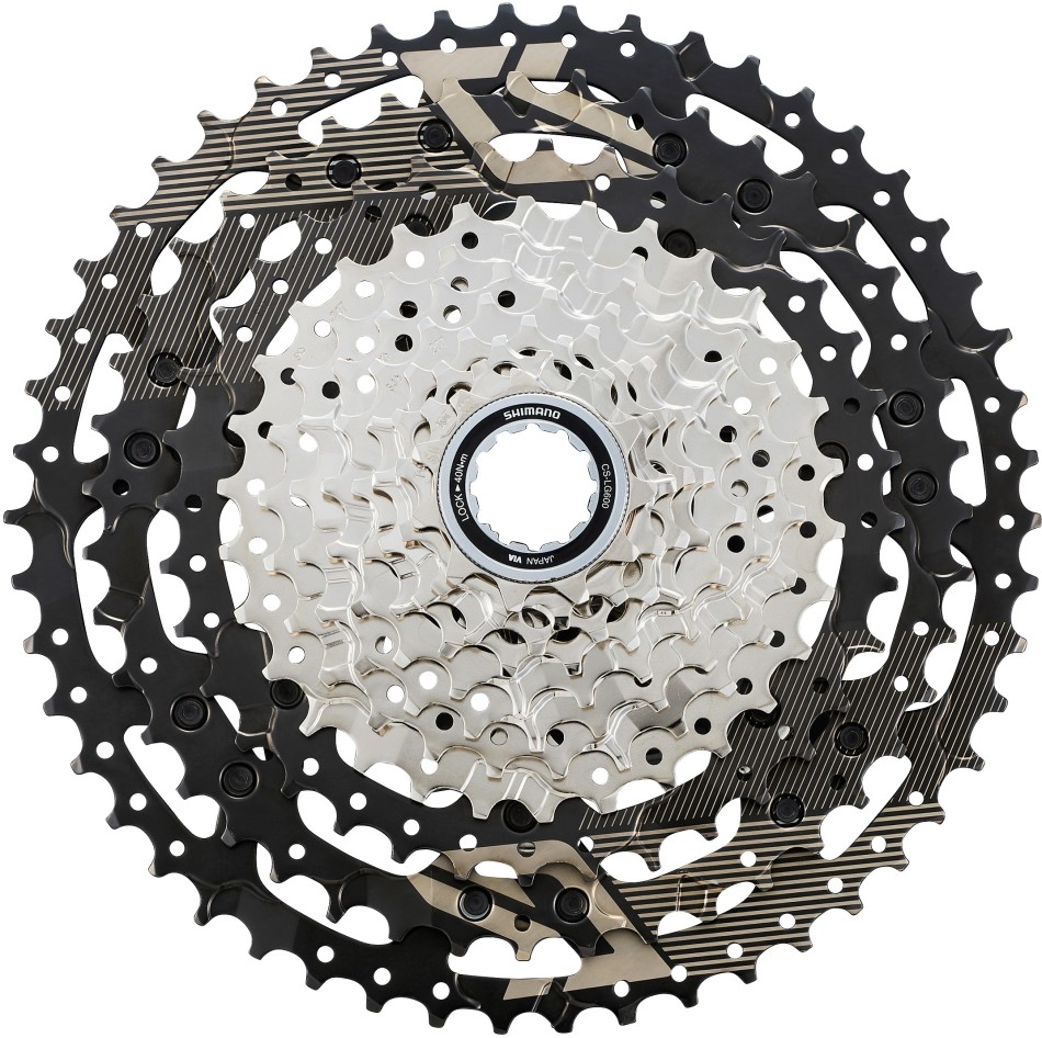 Shimano CS-LG600 XT 11 Speed LinkGlide Cassette 11-50 Tooth
