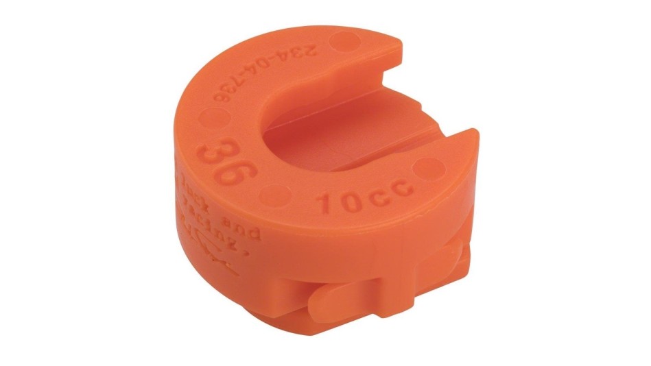 Fox 36 Volume Spacer Orange