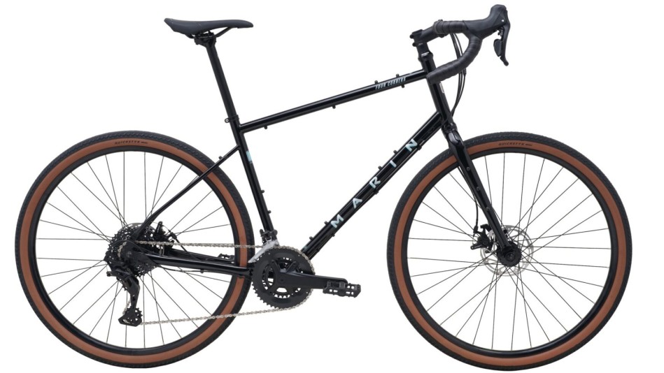 Marin Four Corners 1 2025 Black/Silver Adventure Bike
