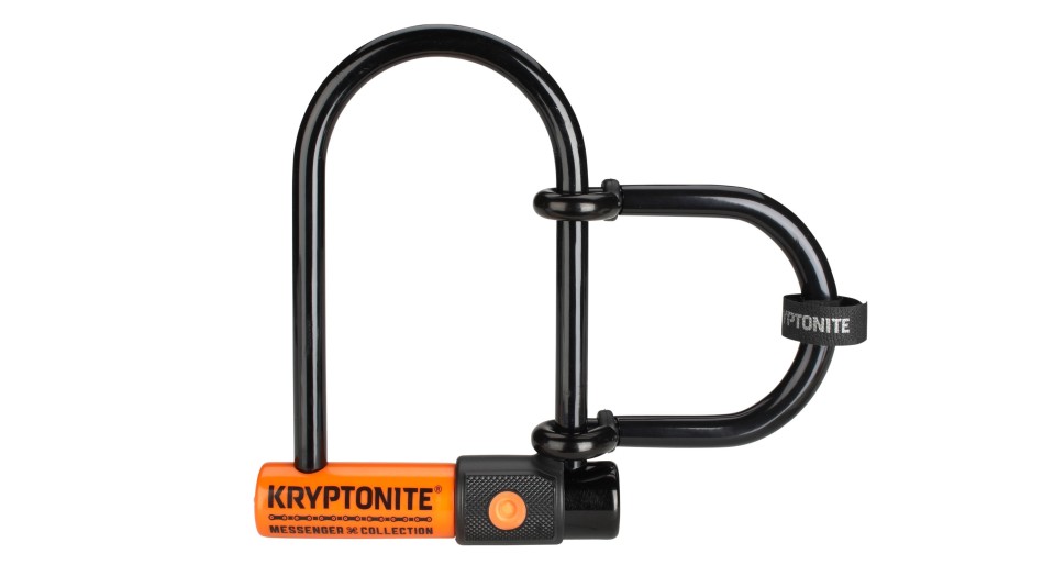 Kryptonite Messenger Mini U Lock with Extender