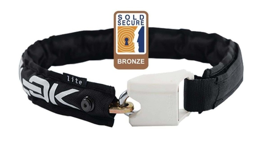 Hiplok Lite Wearable Chain Lock White