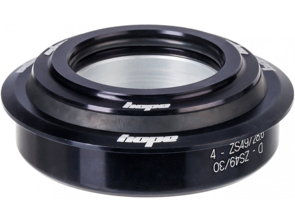 Hope 4-Top 1 1/8" ZS49 Upper Headset Assembly Black