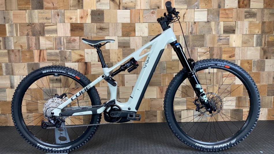 Cube Stereo Hybrid One77 HPC SLX 800 2025 Small Desert/Black eMTB - Shop Soiled