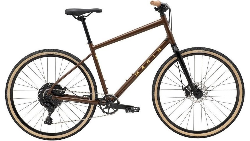 Marin Kentfield 2 2025 Brown Hybrid Bike