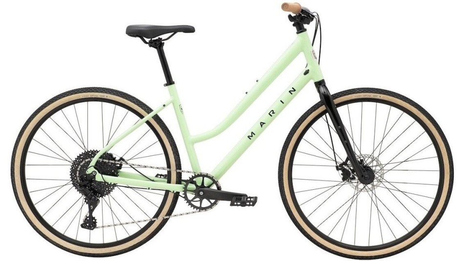 Marin Kentfield ST 2 2025 Light Green Hybrid Bike