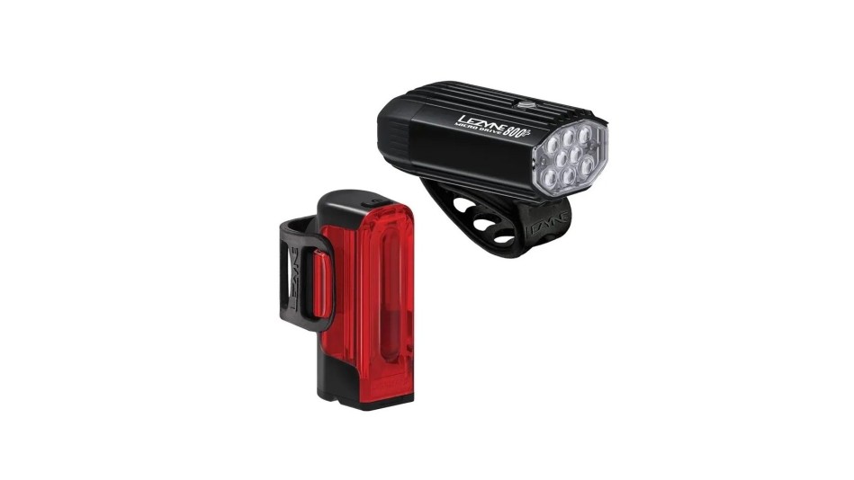 Lezyne Micro Drive 800+ / Strip Drive 300+ Light Pair