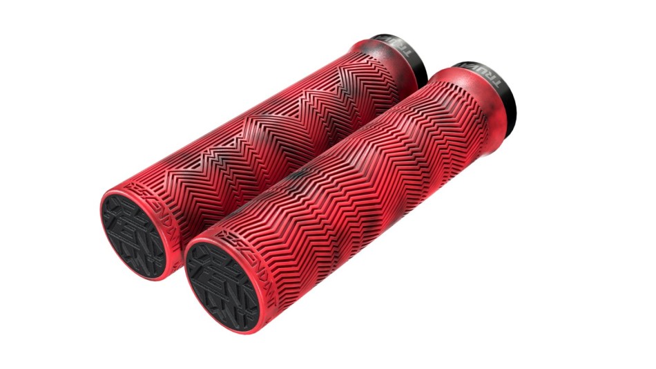 Truvativ Descendant Grip Red/Blood Marble