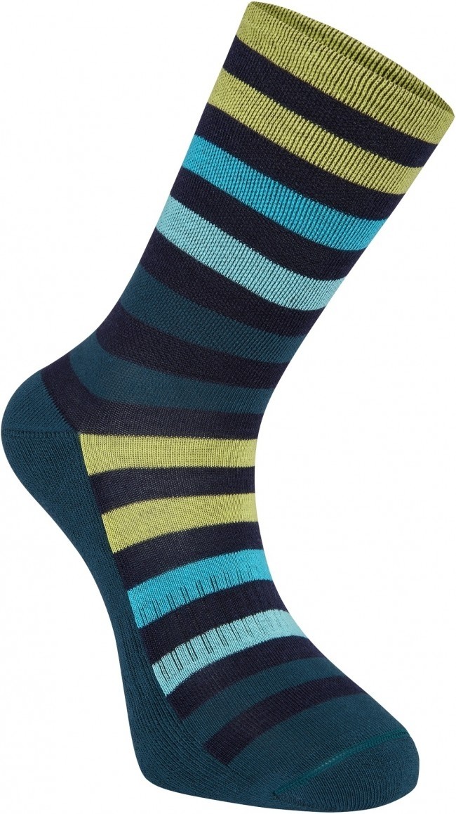 Madison Isoler Merino 3 Season Socks Ink/Lime