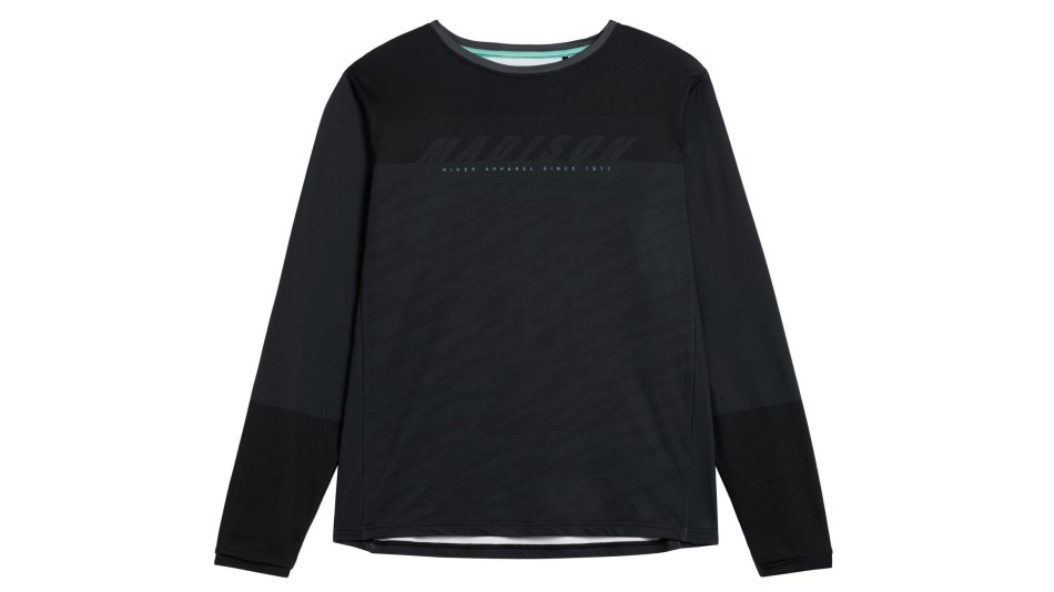 Madison Zenith Men's Long Sleeve Jersey Black