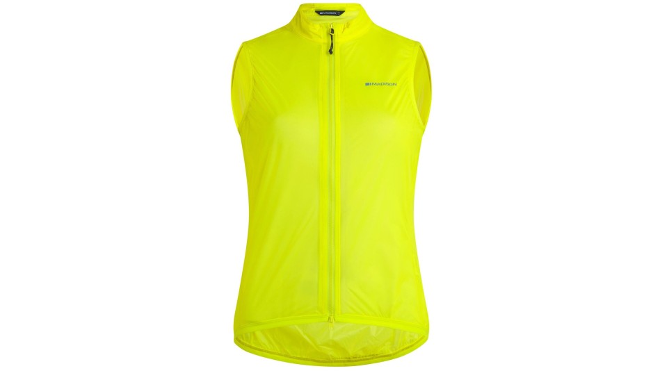 Madison Flux Women's Waterproof Gilet Yellow