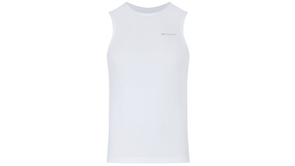 Flux Isoler Mesh Sleeveless Baselayer White