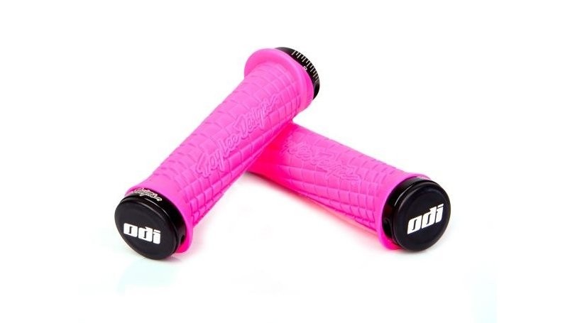 ODI Troy Lee Designs Grips 130mm Pink