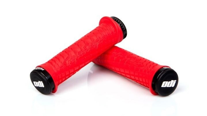 ODI Troy Lee Designs Grips 130mm Red