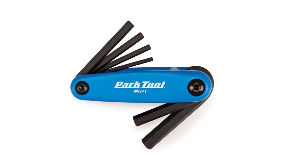 Park Tool USA AWS-11 Fold-up Hex Wrench Set