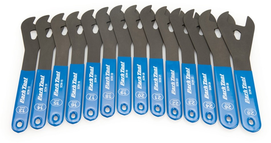 Park Tool USA SCWSET.3 Shop Cone Wrench Set