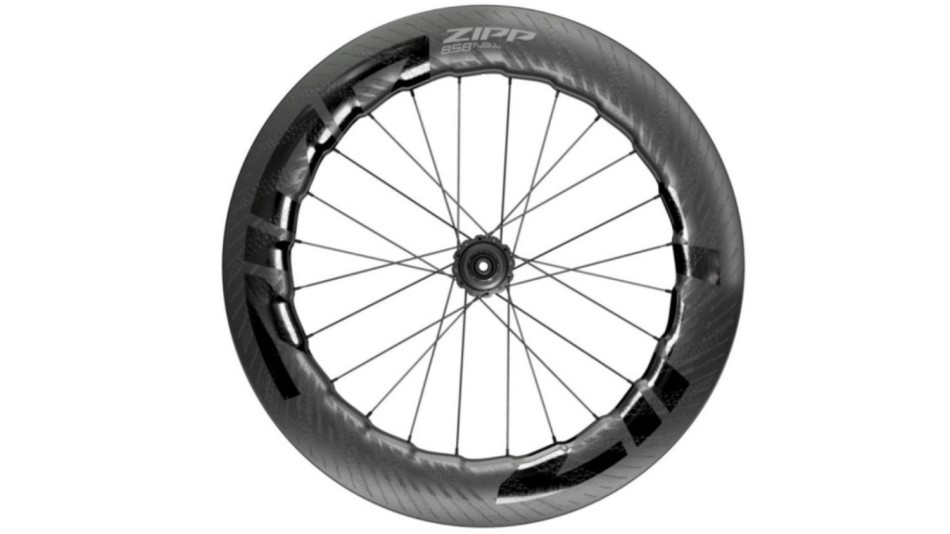 Zipp 858 NSW A1 Tubeless Disc Brake 700c Rear Wheel HG Freehub