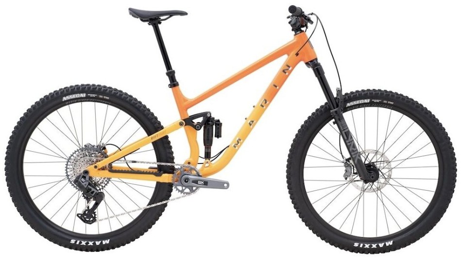 Marin Rift Zone XR AXS 2025 Orange/Yellow Trail Bike