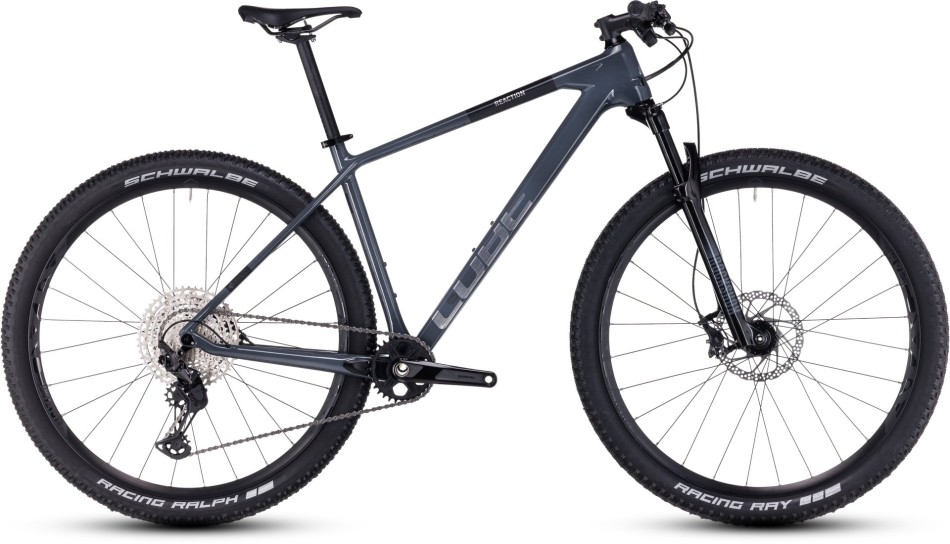 Cube Reaction C:62 Pro 2024 Grey/Metal Cross Country Bike