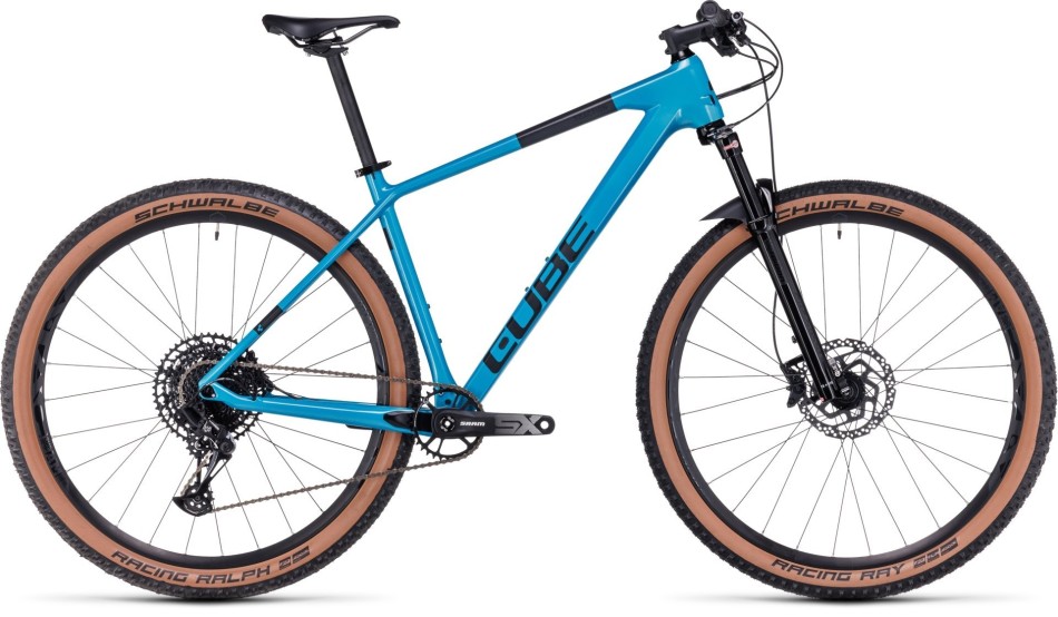 Cube Reaction C:62 One 2024 Aqua/Black Cross Country Bike