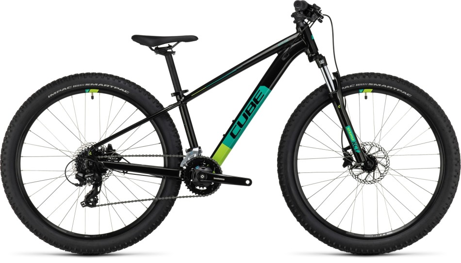 Cube Acid 260 Disc 2023 Black/Green 26" Kids Bike