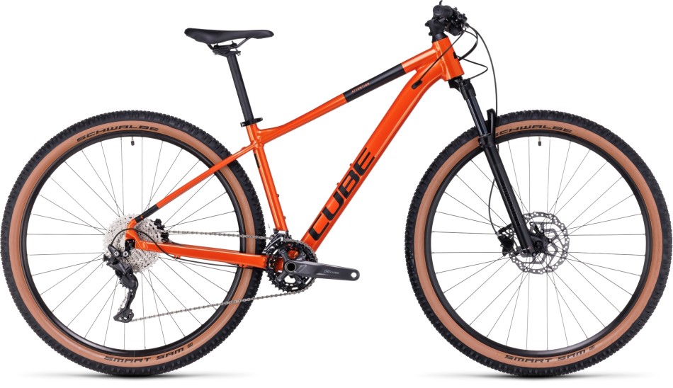 Cube Attention 2024 Orange/Black Mountain Bike