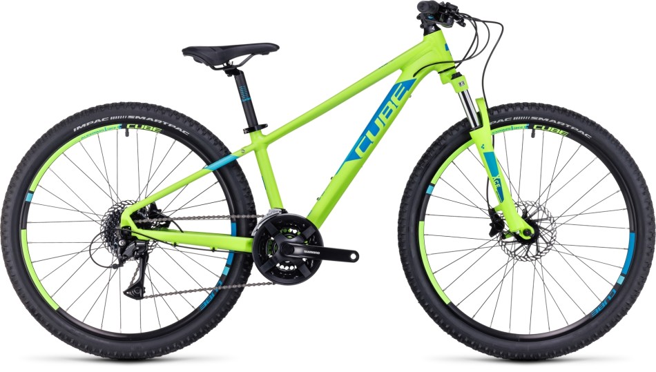 Cube Acid 260 Disc 2023 Green/Blue 26" Kids Bike