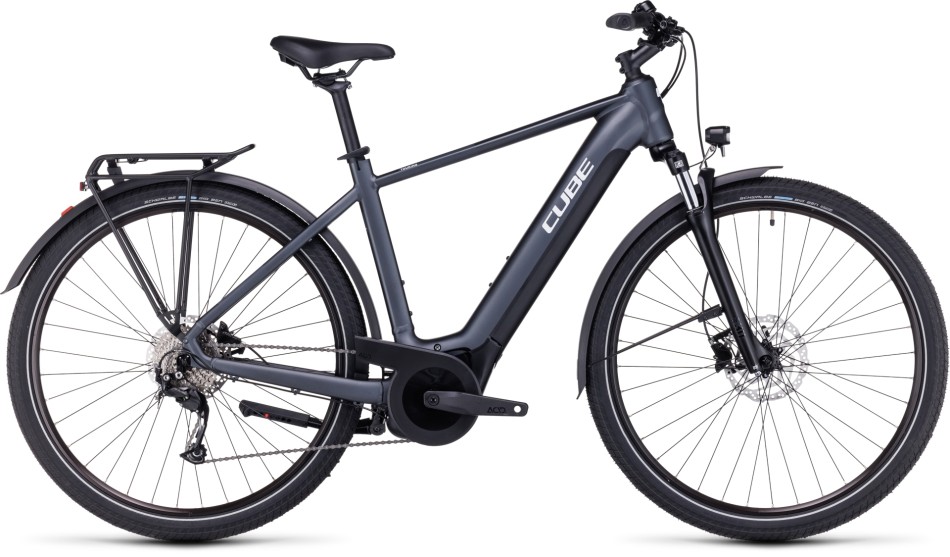 Cube Touring Hybrid One 500 2023 Grey/White eBike