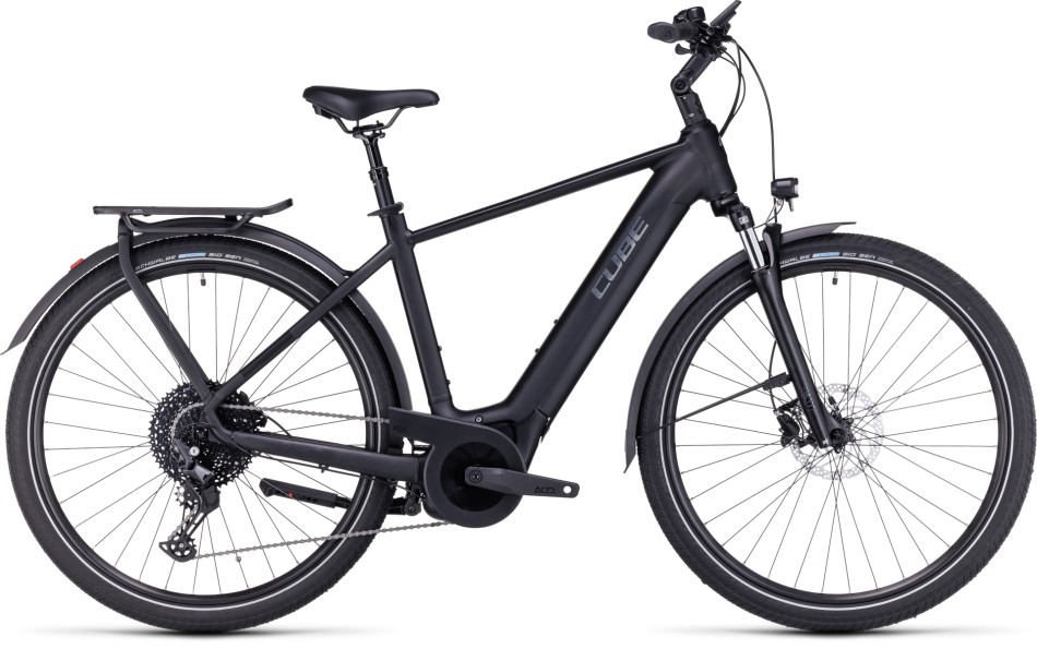Cube Touring Hybrid Pro 625 2024 Black/Metal eBike