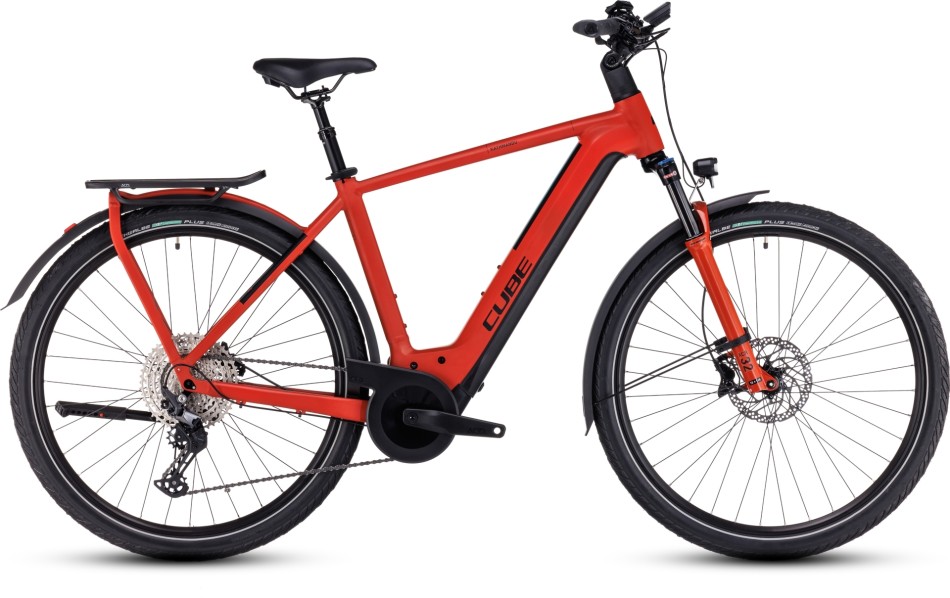 Cube Kathmandu Hybrid Exc 2024 Red/Black eBike