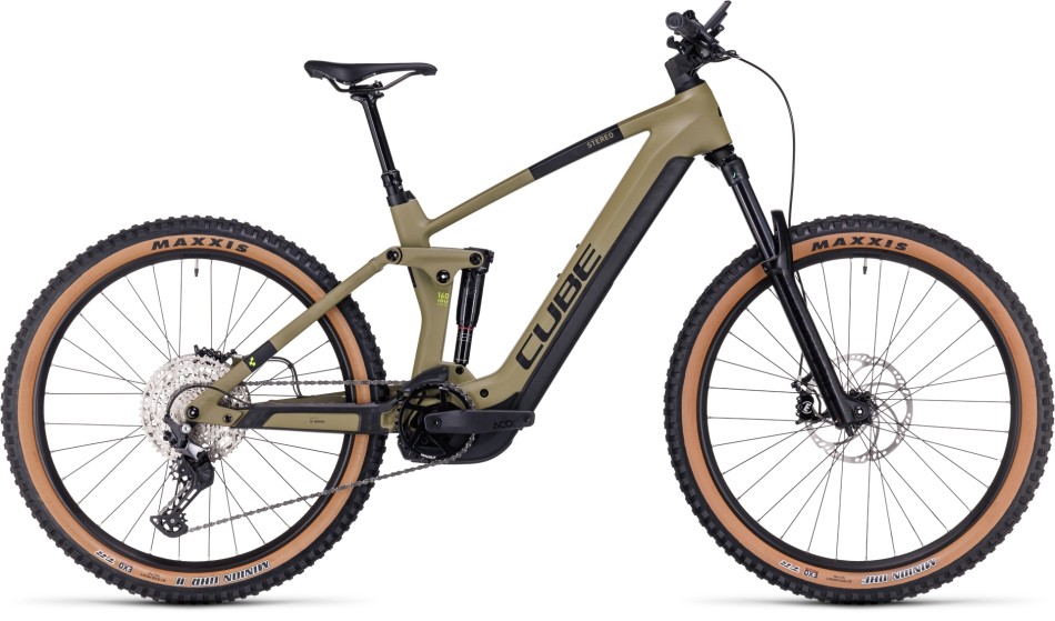 Cube Stereo Hybrid 160 HPC Race 2023 Olive/Green eMTB