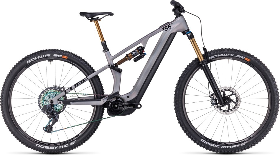 Cube Stereo Hybrid One55 C:68X SLT 2024 Prizm/Silver eMTB
