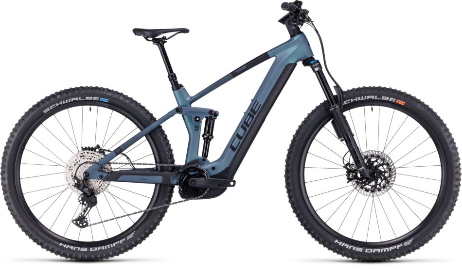 Cube Stereo Hybrid 140 HPC ABS 2023 Smaragd/Blue eMTB