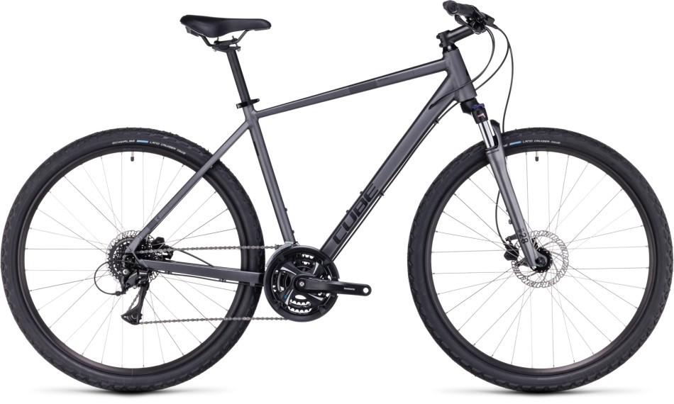 Cube Nature 2023 Graphite/Black Hybrid Bike
