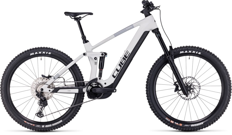 Cube Stereo Hybrid 160 HPC SLX 2023 Grey/Grey eMTB