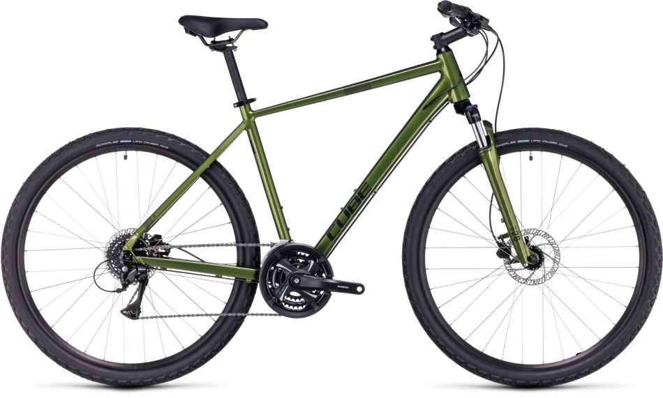 Cube Nature 2024 Moss/Black Hybrid Bike