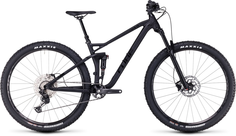 Cube Stereo One22 Race 2023 Black Ano Trail Bike