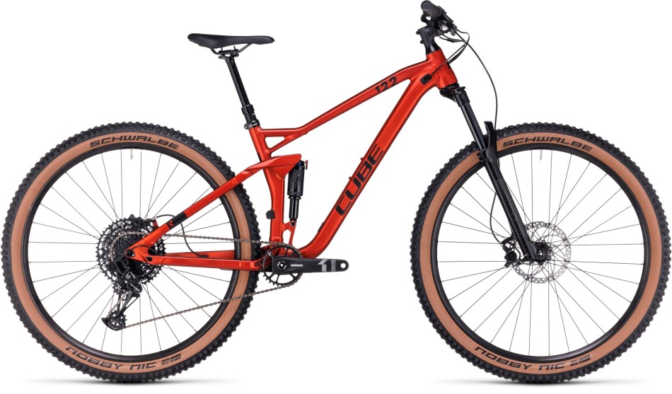 Cube Stereo One22 Pro 2023 Fire/Black Trail Bike