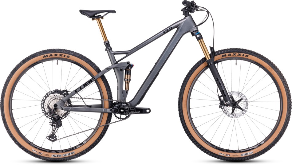 Cube Stereo One22 SLT 2023 Prizm/Grey Trail Bike