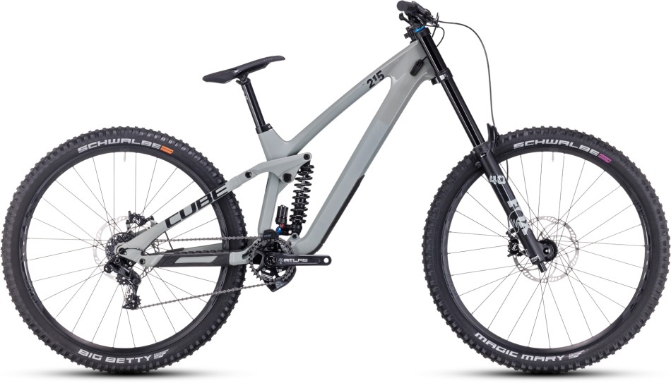 Cube Two15 HPC SLX 29 2023 Grey/Black Downhill Bike