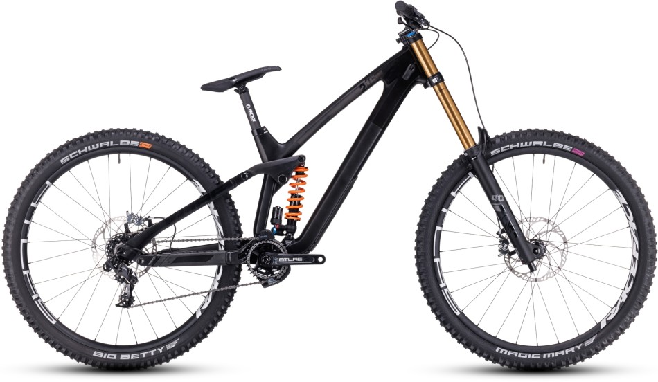 Cube Two15 HPC SLT 29 2023 Carbon/Black Downhill Bike