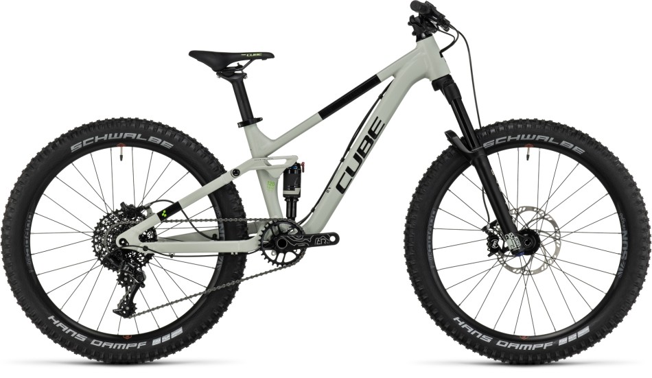 Cube Stereo 240 Pro 2024 Grey/Green 24" Kids Bike