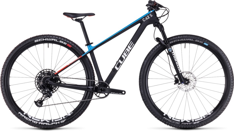 Cube Elite C:62 SLX Rookie 2024 Carbon/Blue/Red Kids Bike