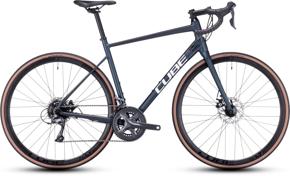 Cube Attain 2024 Blue/White Road Bike