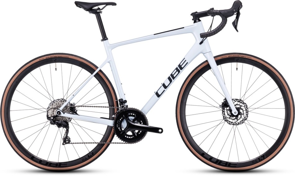 Cube Attain GTC Race 2023 White/Black Road Bike