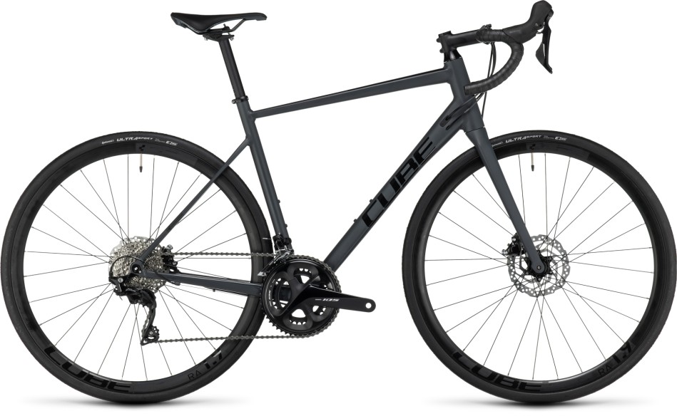 Cube Attain SLX 2024 Grey/Black Road Bike