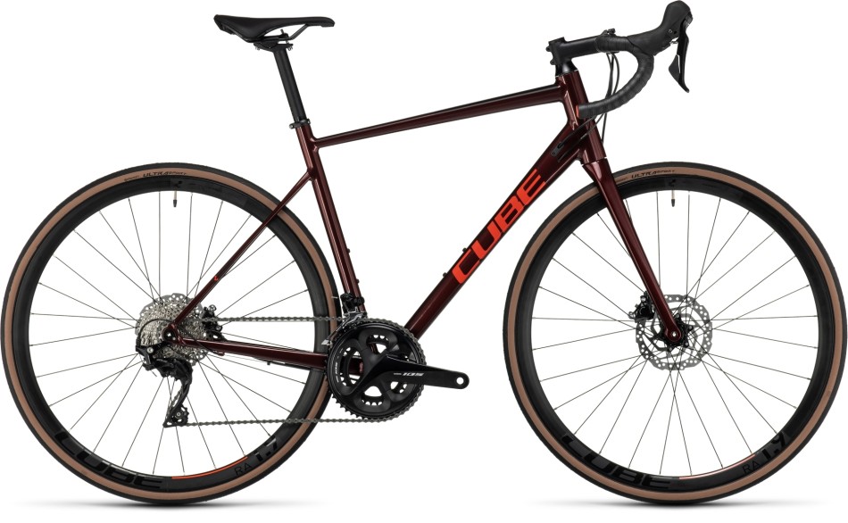 Cube Attain SLX 2024 Red/Red Road Bike