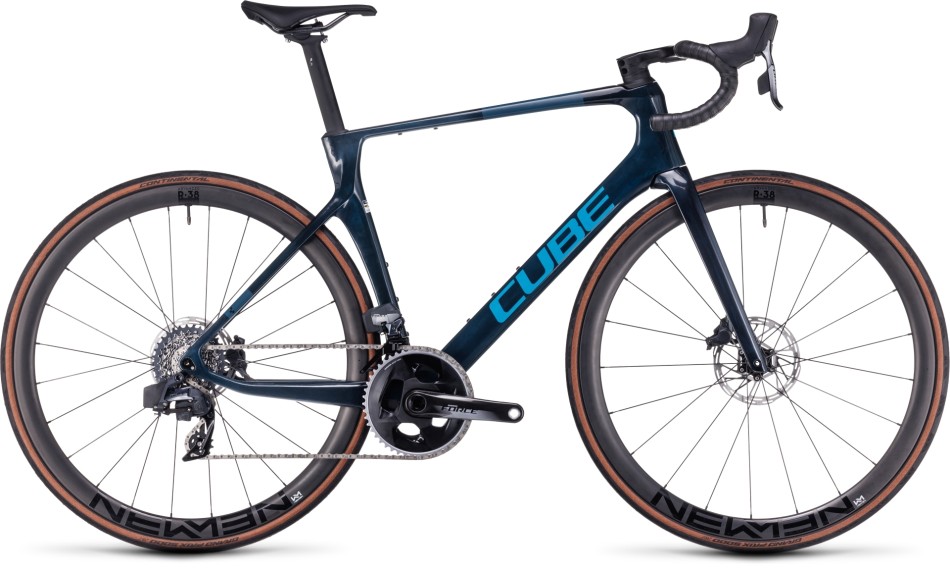 Cube Agree C:62 SLX 2024 Liquid Blue/Blue Road Bike