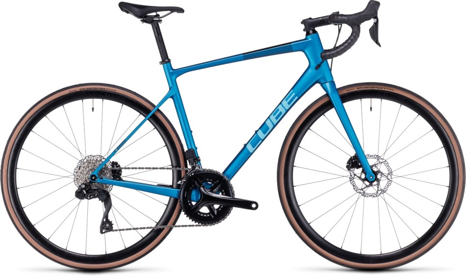 Cube Attain GTC SLX 2024 Teal/Black Road Bike