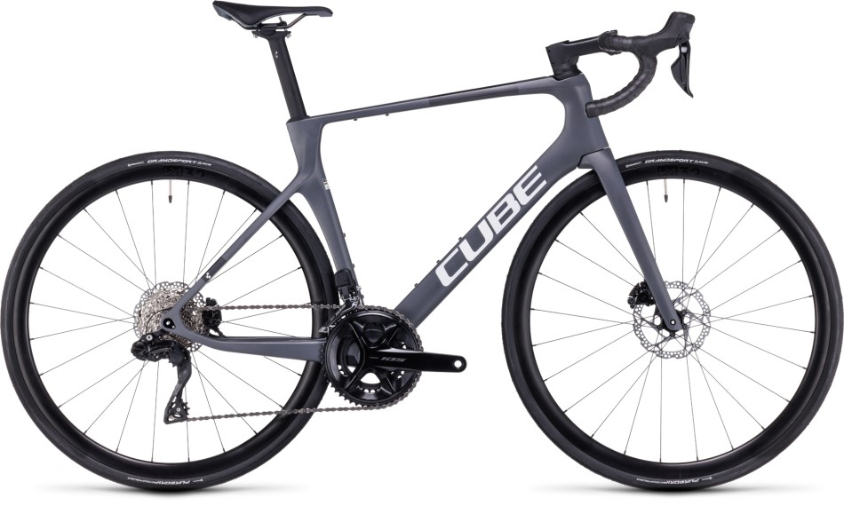 Cube Agree C:62 2024 Grey/Black Road Bike