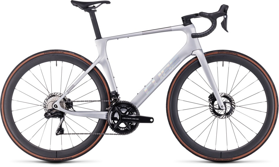 Cube Agree C:62 SLT 2023 Silver/Black Road Bike